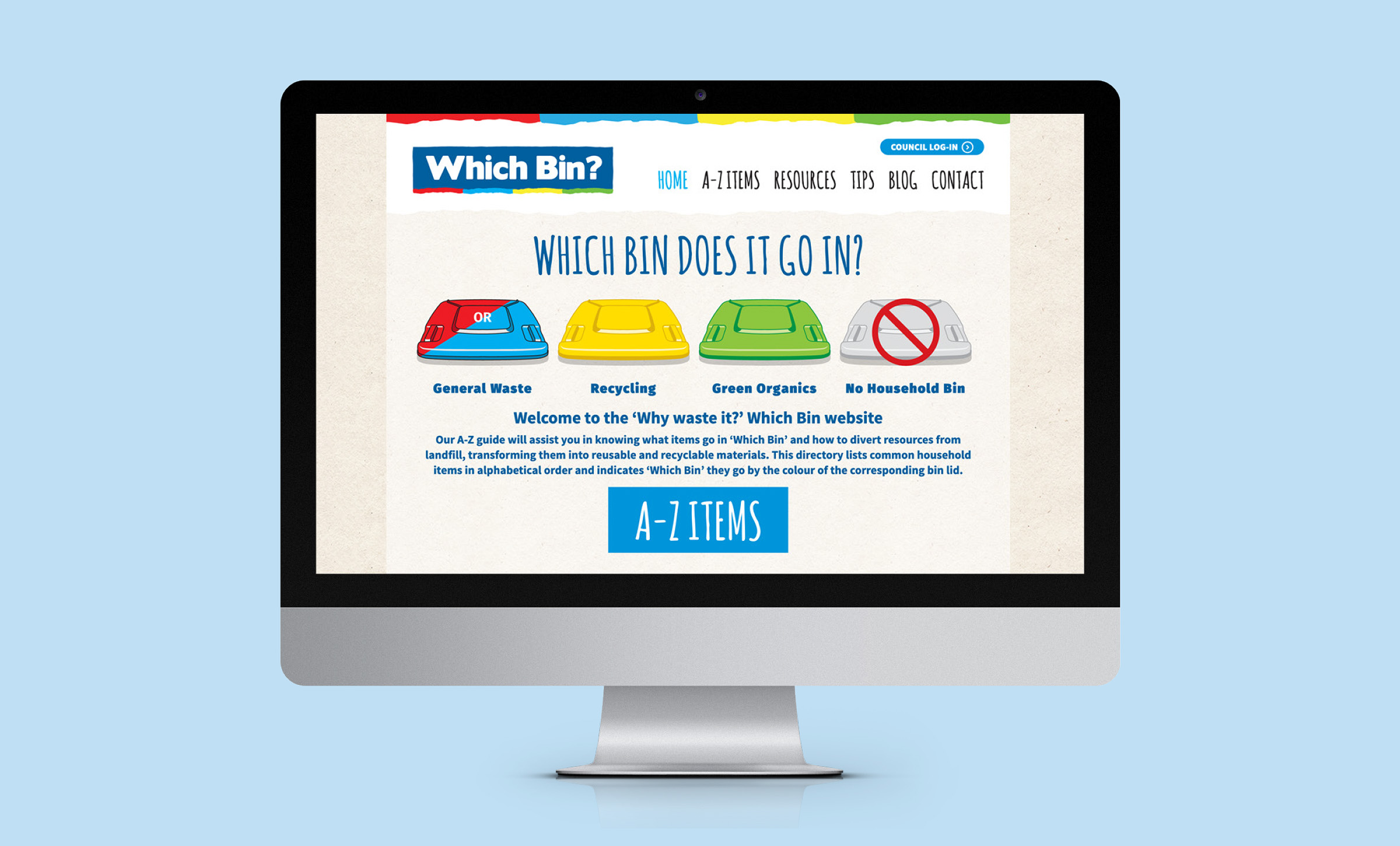 East Waste Which Bin Website Development East Waste Which Bin Website Development