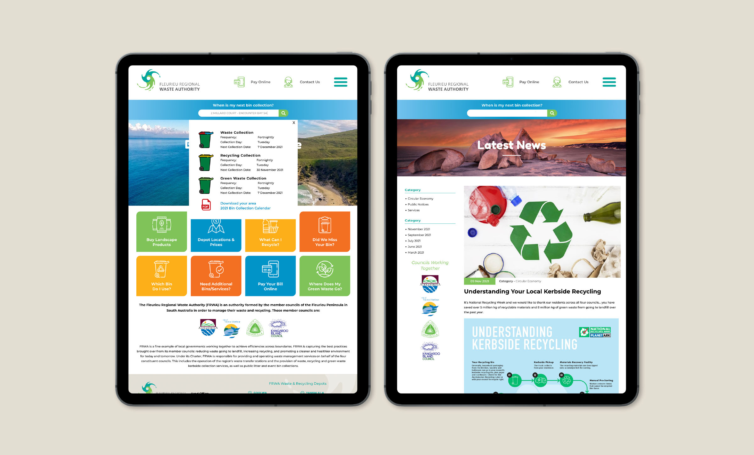 Fleurieu Regional Waste Authority (FRWA) Website Redevelopment Fleurieu Regional Waste Authority (FRWA) Website Redevelopment