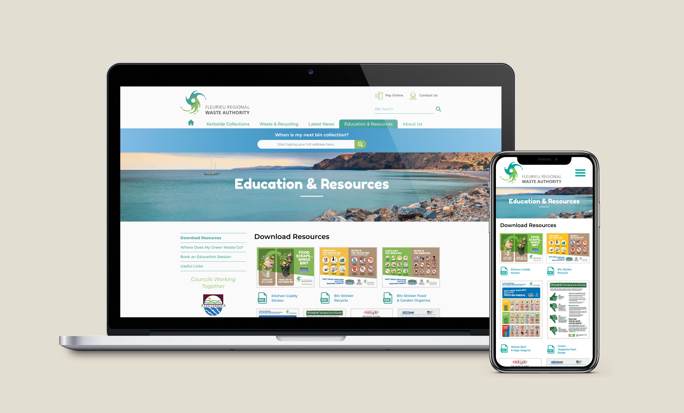 Fleurieu Regional Waste Authority (FRWA) Website Redevelopment Fleurieu Regional Waste Authority (FRWA) Website Redevelopment