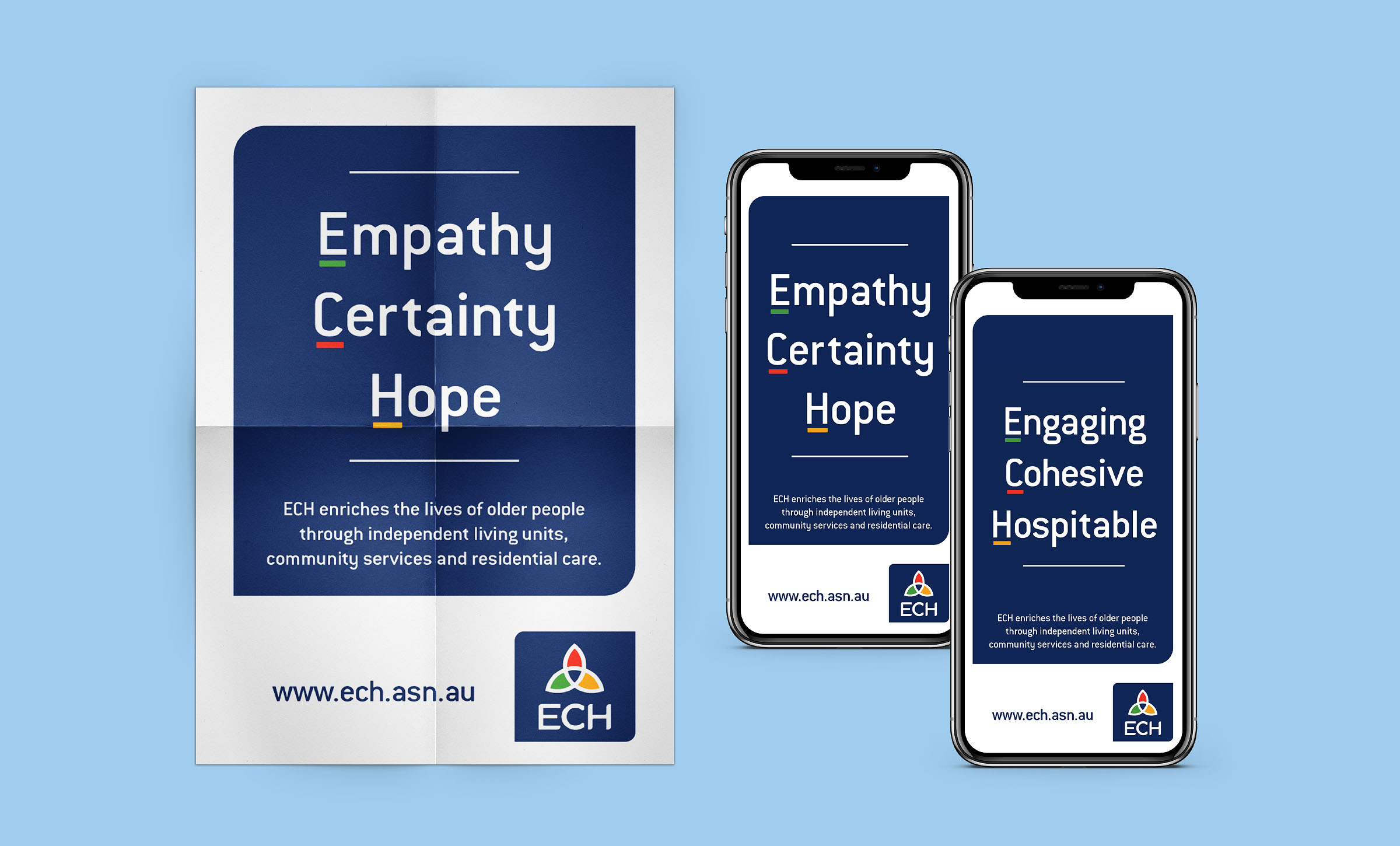 ECH Corporate Advertising 01 ECH Independent Retirement Living Advertising