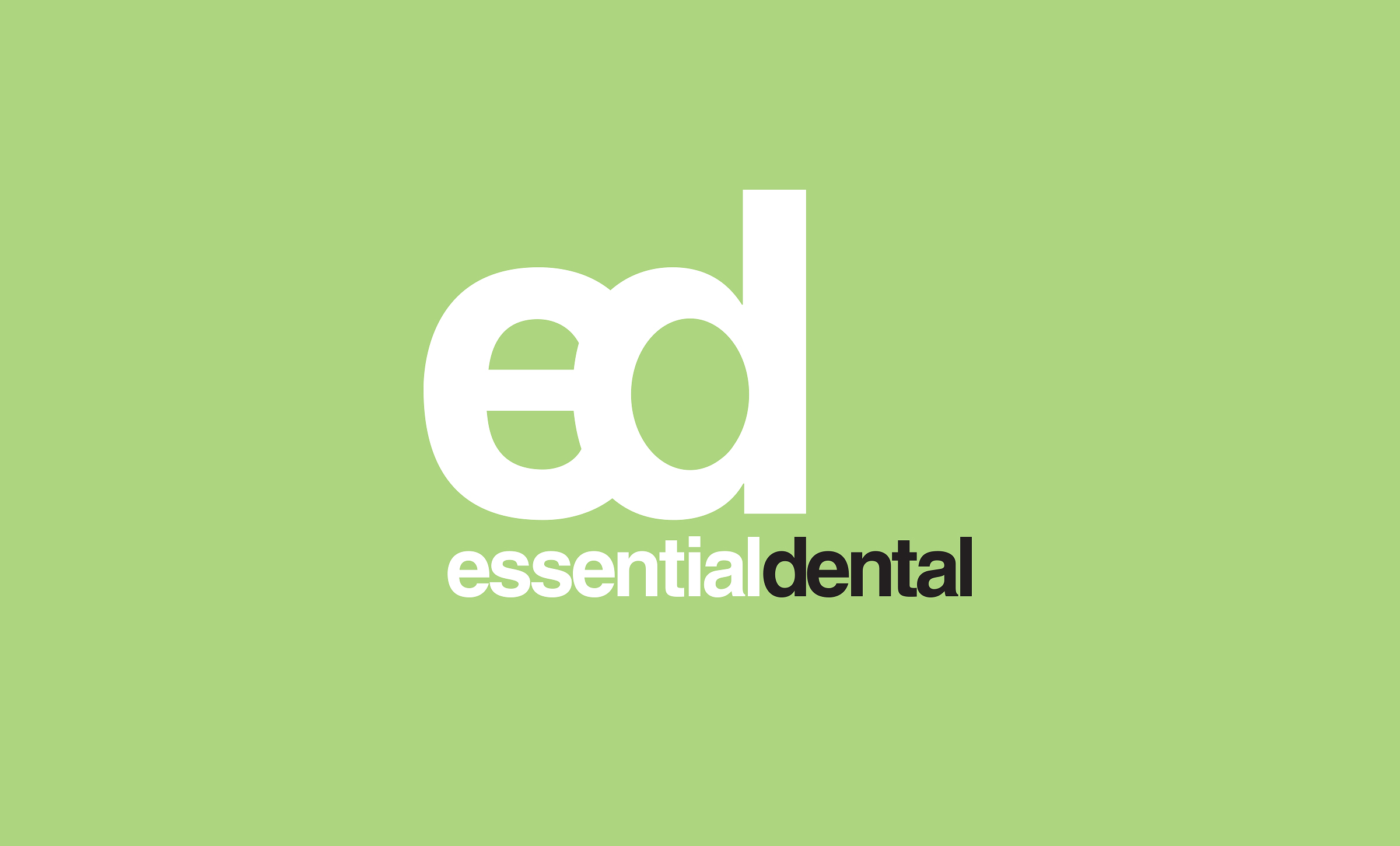Essential Dental Corporate Branding Essential Dental Corporate Branding