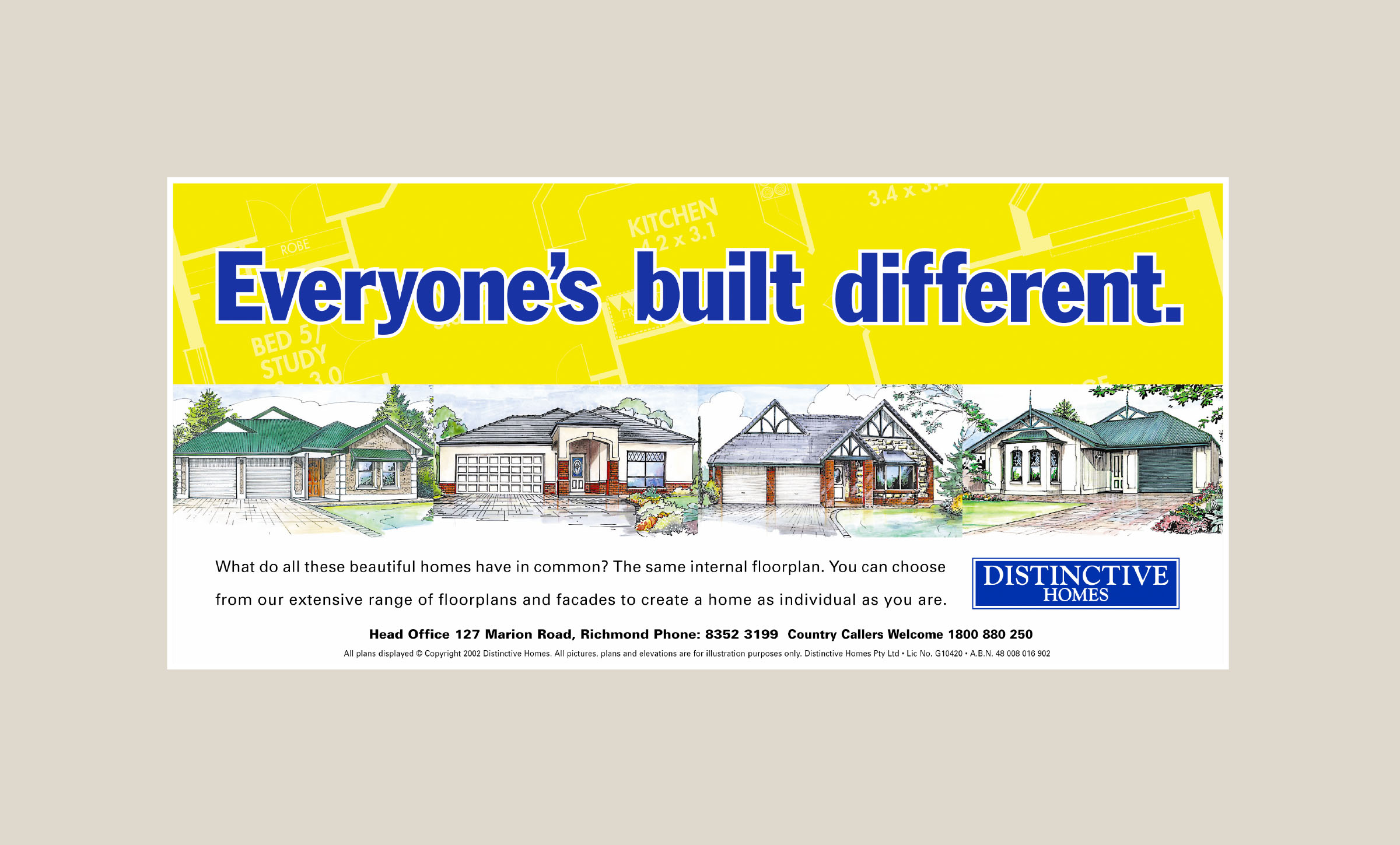 Distinctive Homes Advertising Campaign Distinctive Homes Advertising Campaign