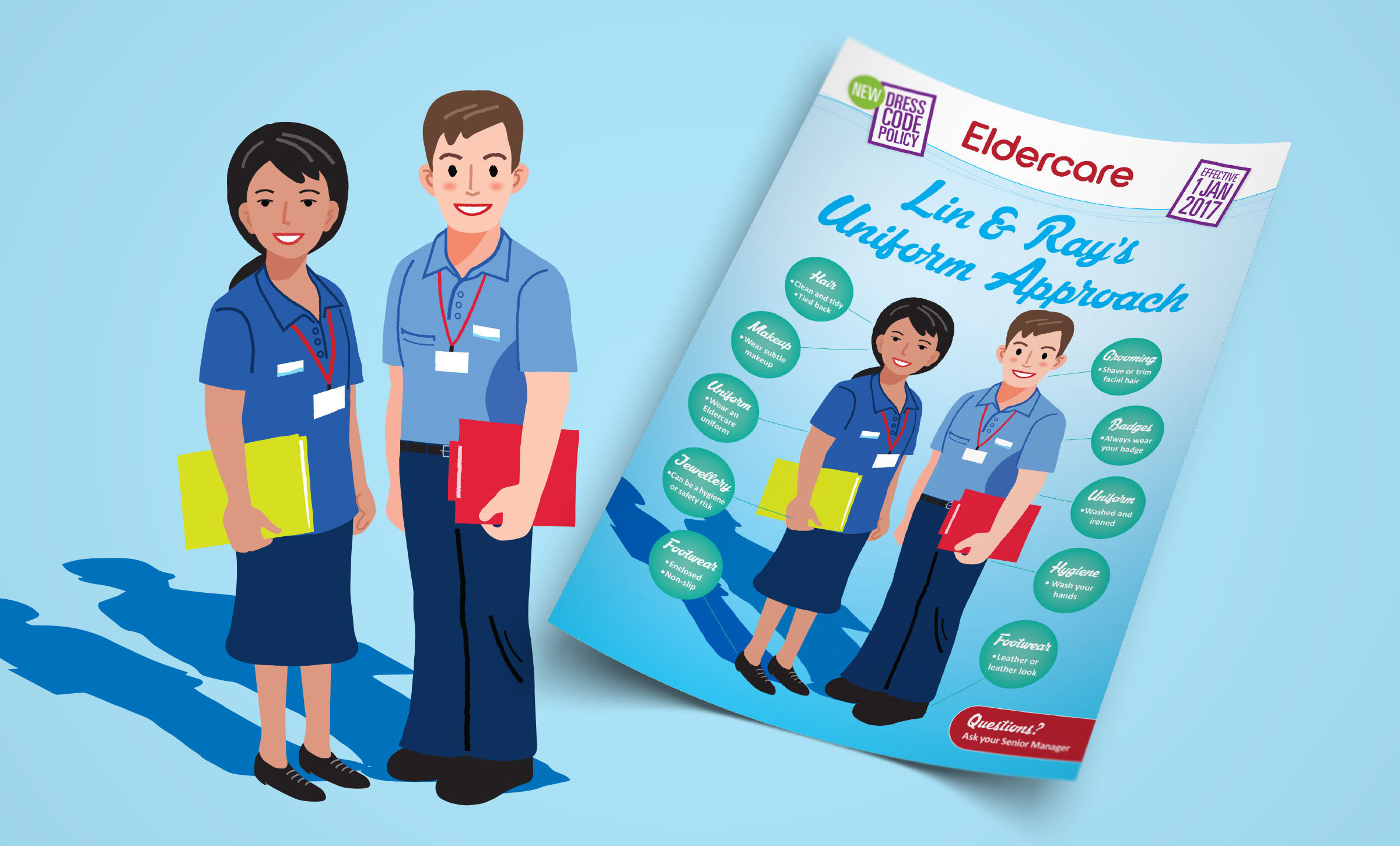 Eldercare Corporate Branding 02 Eldercare Corporate Branding